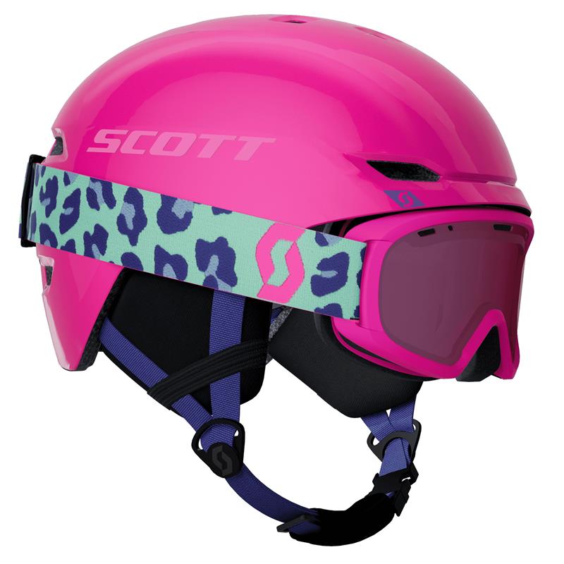 OTROŠKA SMUČARSKA ČELADA SCOTT KEEPER 2 + OTROŠKA SMUČARSKA OČALA SCOTT WITTY