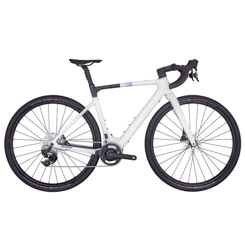 ŽENSKO ELEKTRIČNO CESTNO KOLO SCOTT CONTESSA SOLACE GRAVEL ERIDE 15 2025