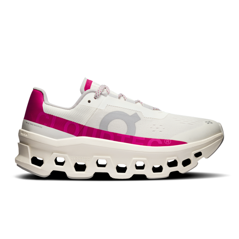 Ženski copati On Cloudmonster Ivory | Grenadine