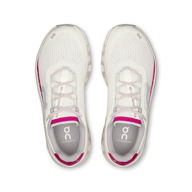 Ženski copati On Cloudmonster Ivory | Grenadine