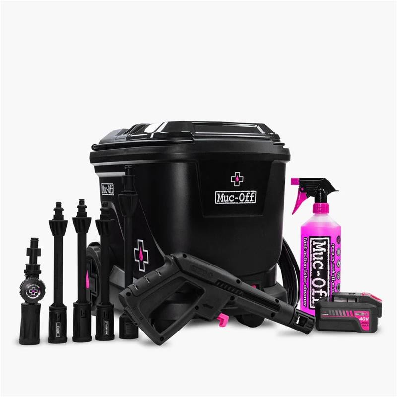 MUC-OFF BATERIJSKI ČISTILNIK PRESSURE WASHER SET