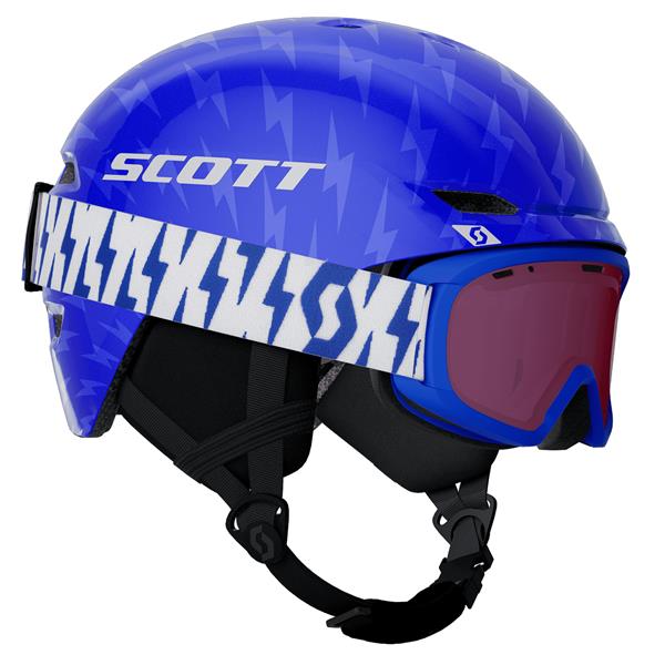 OTROŠKA SMUČARSKA ČELADA SCOTT KEEPER 2 + OTROŠKA SMUČARSKA OČALA SCOTT WITTY
