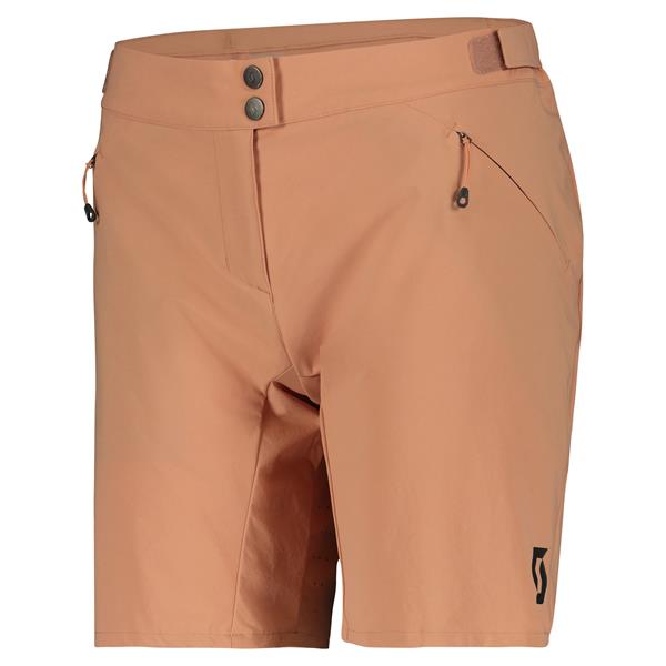 ŽENSKE KOLESARSKE HLAČE SCOTT ENDURANCE (ŠIROKE, Z VLOŽKOM, BREZ NARAMNIC)