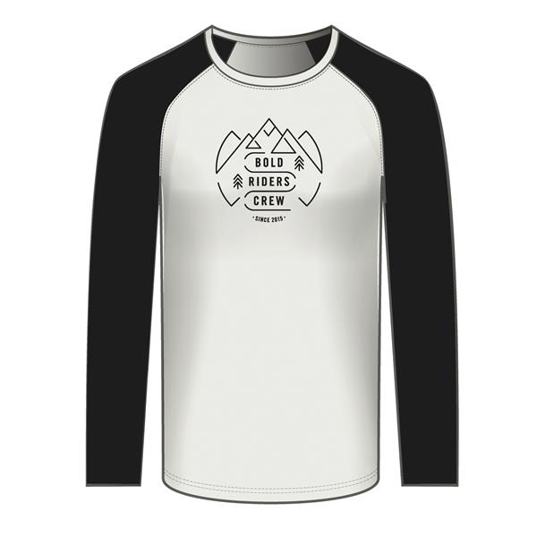 MAJICA BOLD RIDER CREW (DOLG ROKAV)