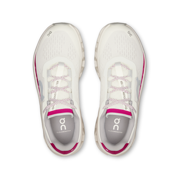 Ženski copati On Cloudmonster Ivory | Grenadine