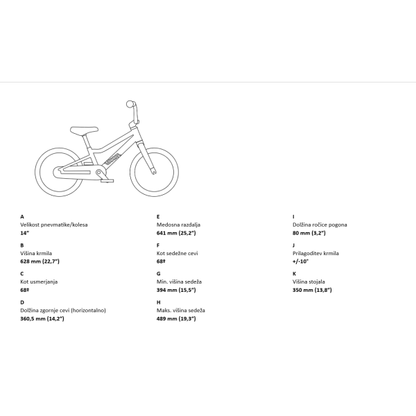 OTROŠKO KOLO NOVO WOOM 2 GO turkizne barve