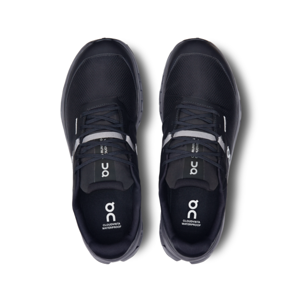 Moški copati On Cloudvista 2 Waterproof Black | Eclipse