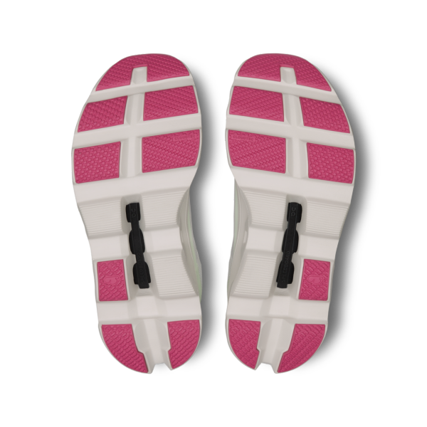 Ženski copati On CLOUDMONSTER WHITE/LIME