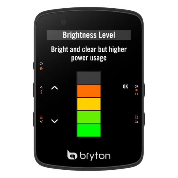 Kolesarski računalnik Bryton Rider 550 E, USB-C