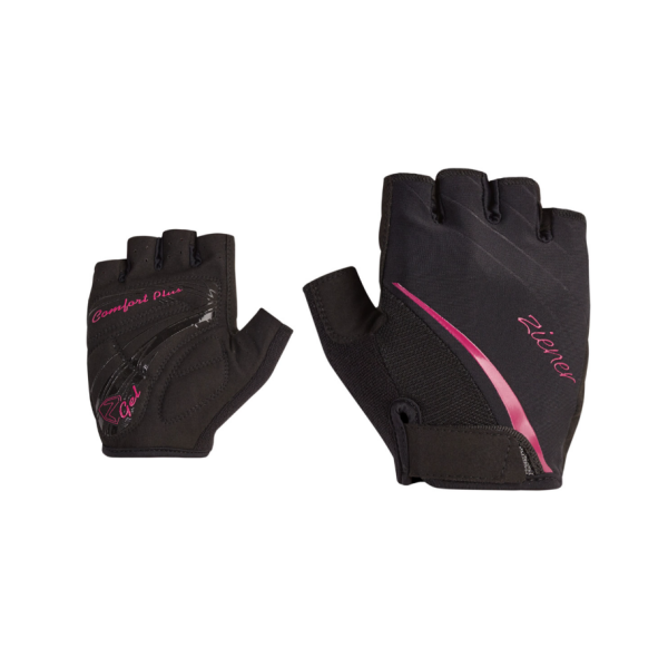 ZIENER KOLESARSKE ROKAVICE CARDA PLUM