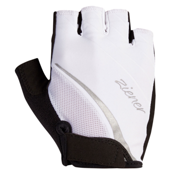 ZIENER KOLESARSKE ROKAVICE CARDA BELE