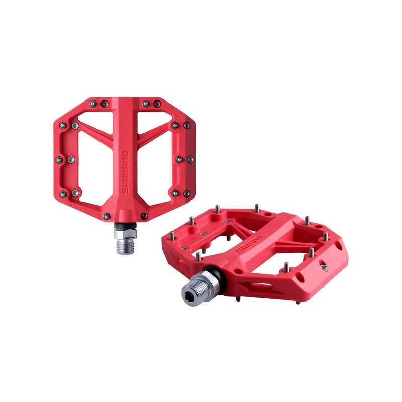 PEDALA SHIMANO PD-GR400, rdeča