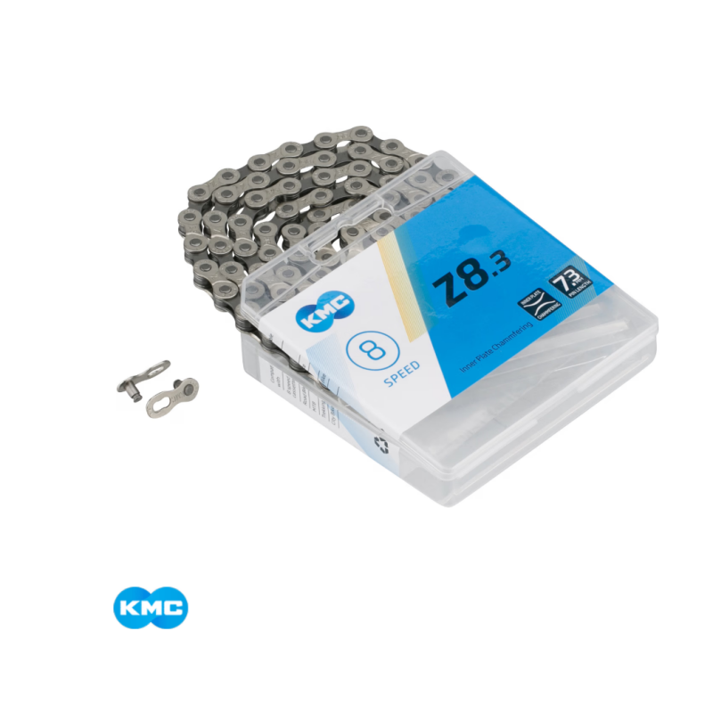 KMC VERIGA Z8.3 SILVER/GREY 114 ČLENOV 6/7/8P