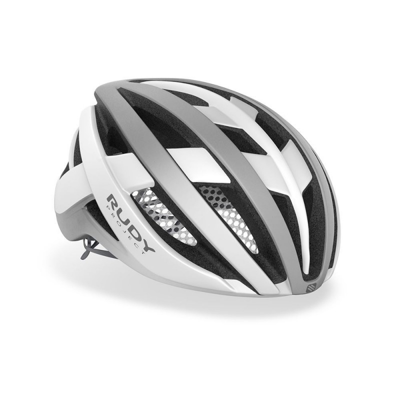 RUDY PROJECT ČELADA VENGER ROAD WHITE - SILVER (MATTE)