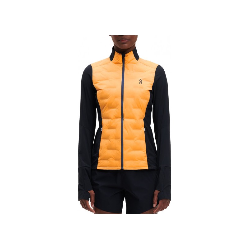 On CLIMATE JACKET MANGO/BLACK W