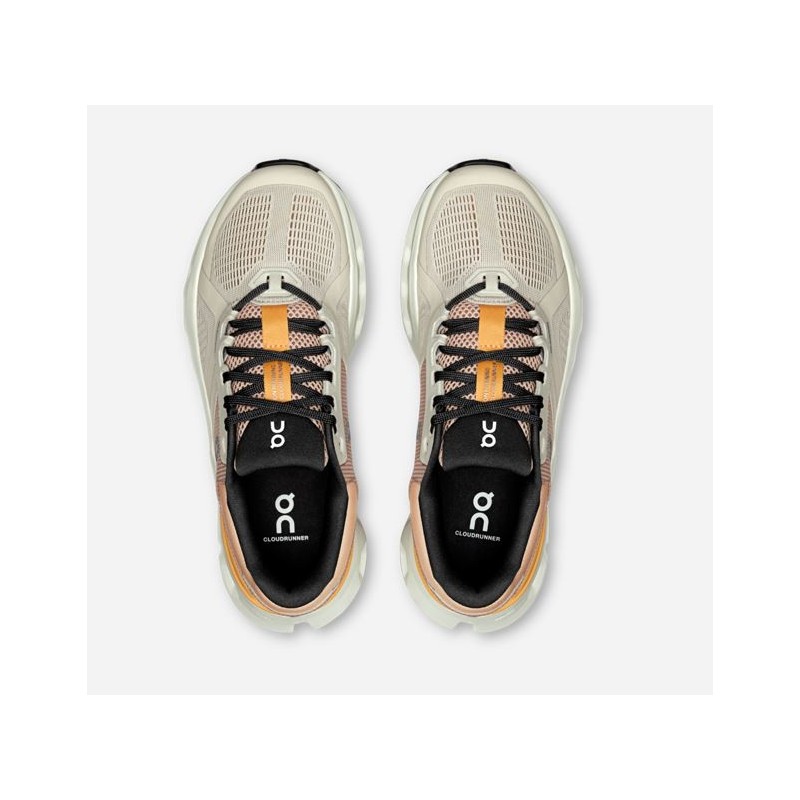 ŽENSKI COPATI ON RUNNING Cloudrunner 2 Pearl | Tangerine