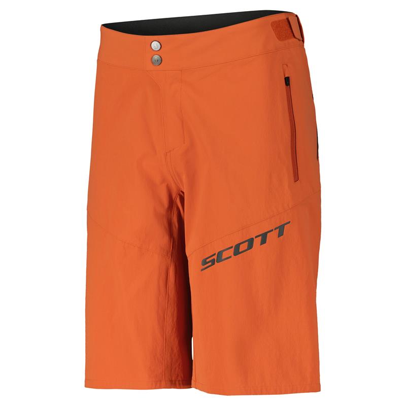 KOLESARSKE HLAČE SCOTT ENDURANCE (ŠIROKE, Z VLOŽKOM, BREZ NARAMNIC)