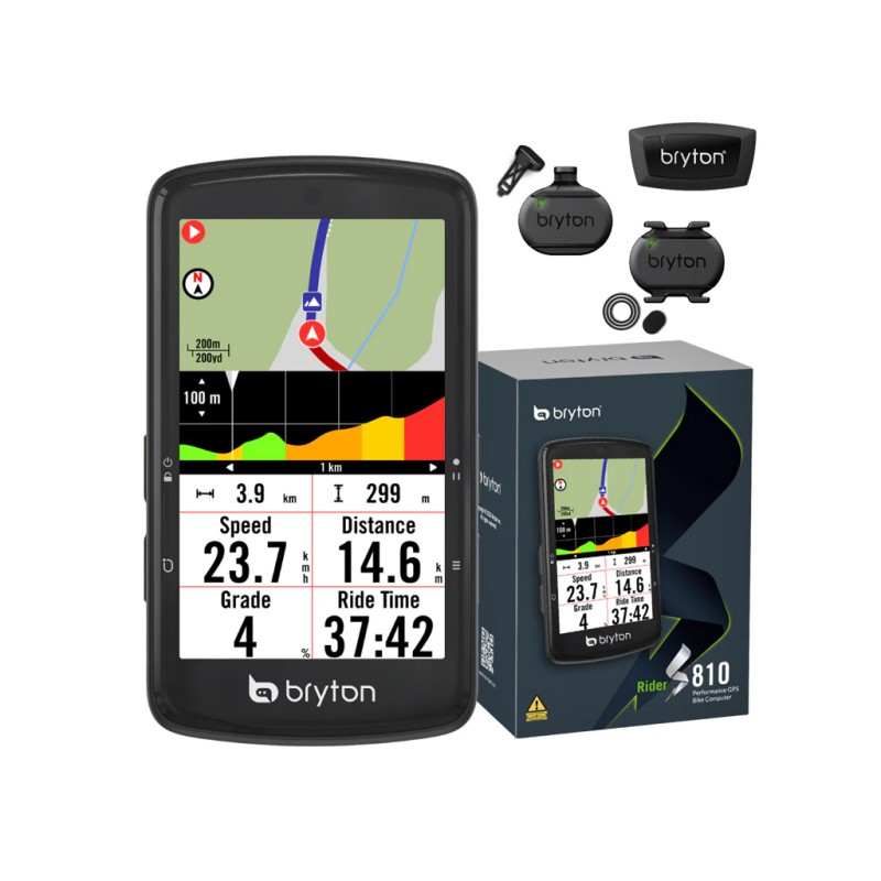 KOLESARSKI ŠTEVEC BRYTON RIDER S810 T S SENZORJI