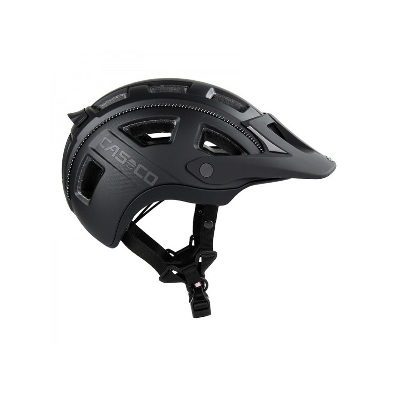 KOLESARSKA ČELADA CASCO MTBE2 ČRNA MATT