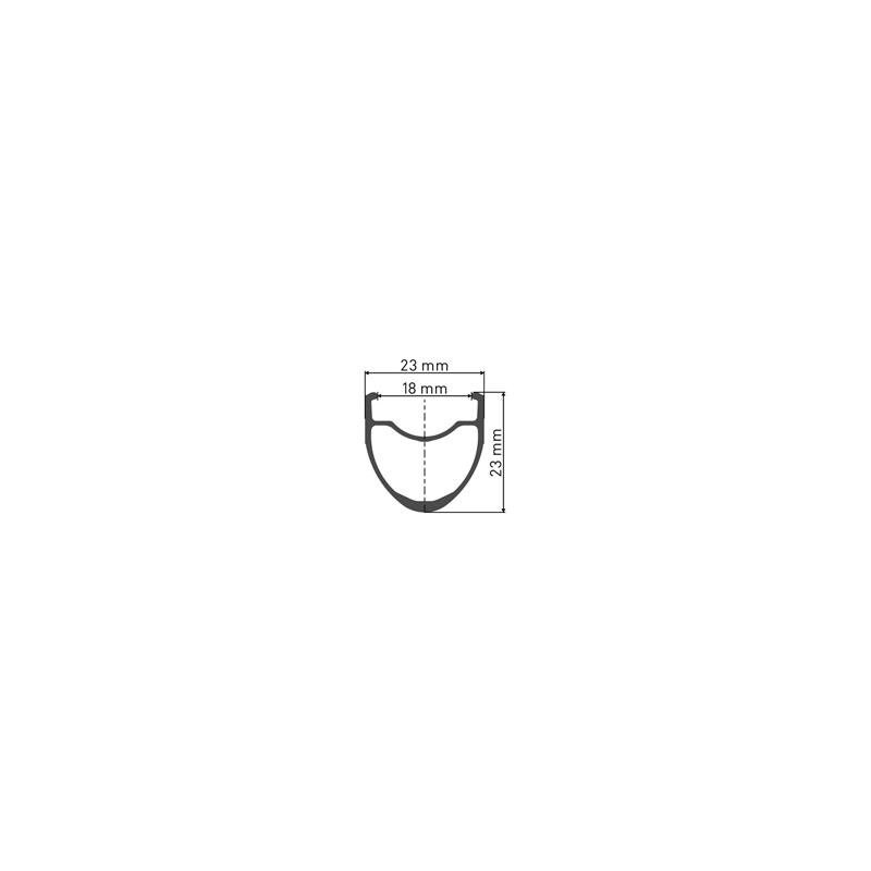 CESTNI OBROČ DT SWISS R460 23MM