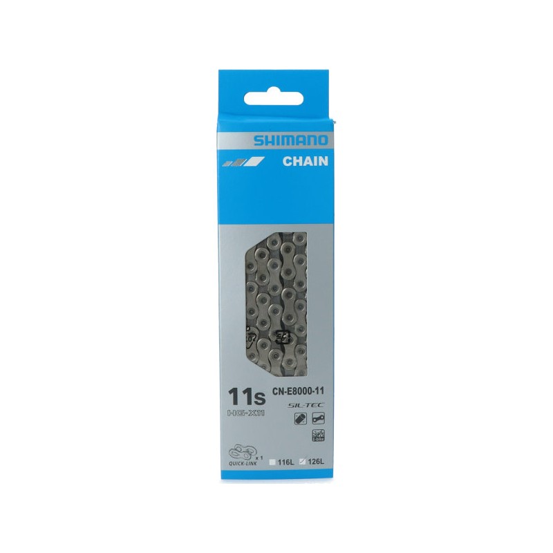 SHIMANO VERIGA CN-E8000-11, 126 LINKS 11 SPEED