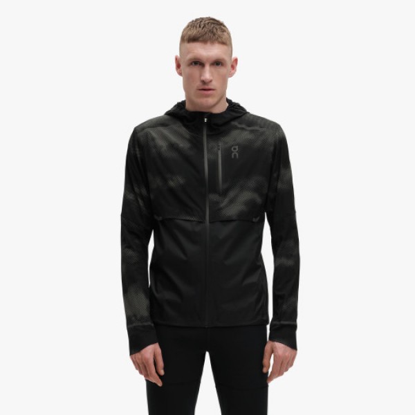 ON RUNNING WEATHER JACKET LUMOS BLACK M