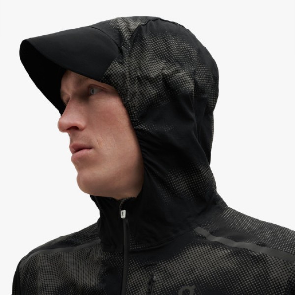 ON RUNNING WEATHER JACKET LUMOS BLACK M