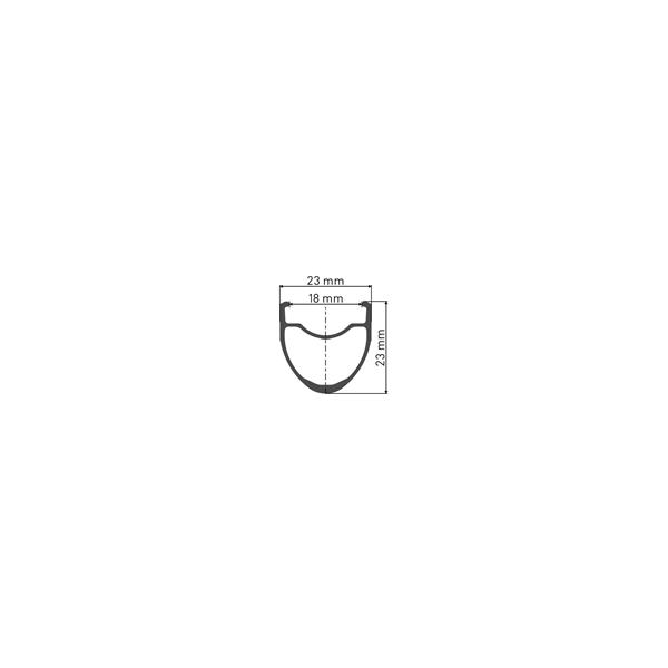 CESTNI OBROČ DT SWISS R460 23MM