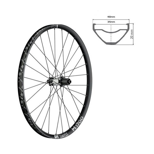 KOMPLET OBROČ MTB DT SWISS 27.5