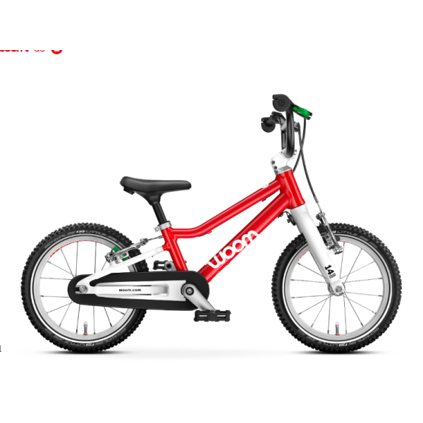 OTROŠKO KOLO WOOM 2 GO RDEČ